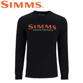 Реглан Simms Logo Shirt LS Jet Black